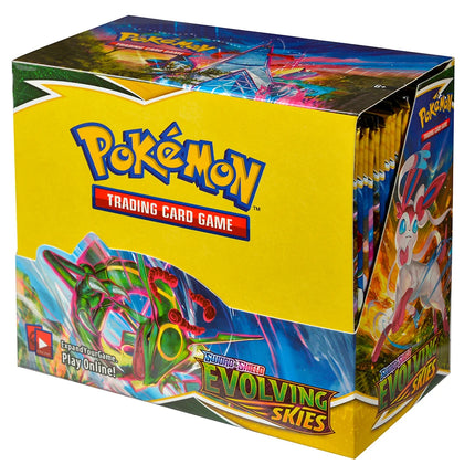 360Pcs English Pokémon TCG: Sword Shield Evolving Skies Booster Box Pokemon trade card 36 Pack Box Ready to ship gift