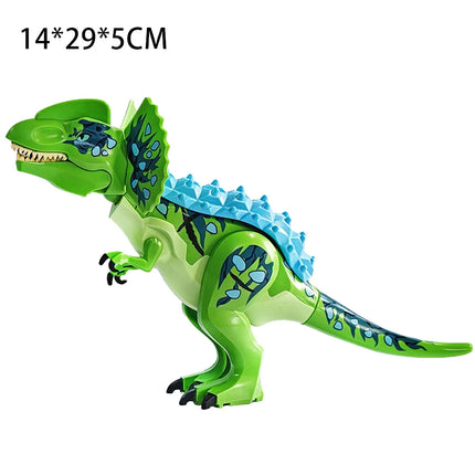 Jurassic Dinosaurs Building Blocks Indominus Rex DIY Big Size Tyrannosaurus Action Figure Models Children Toys Animals Gifts