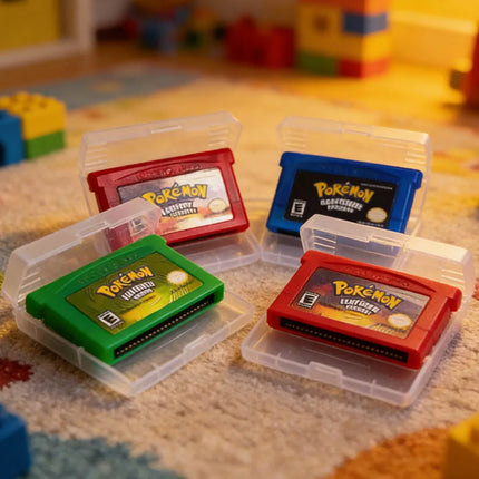 GBA Game Pokemon Series 32 Bit Video Game Cartridge Console Card Pokemon Emerald Ruby FireRed LeafGreen Sapphire Multi-language