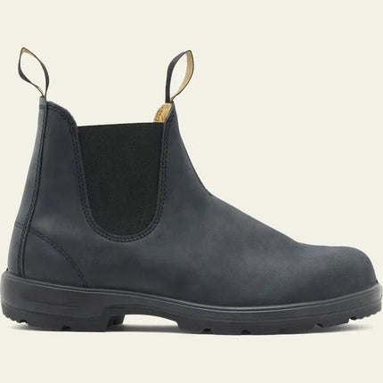 Slip-On Unisex Chelsea Boots Retro Couple Shoes Men Ankle Boots Women Cowboy Single Boots Mens Plus Size 35-49 Boot Men Shoes