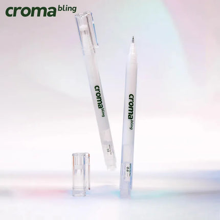 Croma 0.6mm /1 mm Highlight White Gel Pen 1/3Pcs fine tip white Fluorescent marker animation sketch Drawing Art Writing Supplies
