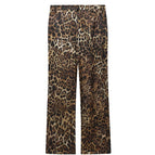 leopard pants / M