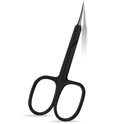 Russian Manicure Scissors Cuticle Regrowth Cut Curved Tip Nail Pedicure Grooming Professional Stainless Steel Dead Skin Remover