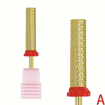 1 Pc 24mm Tungsten Steel Nail Drill Bit Extra Long Cuticle Cutter Fast Removal Polishing Tool for Nail Art And Skin Care