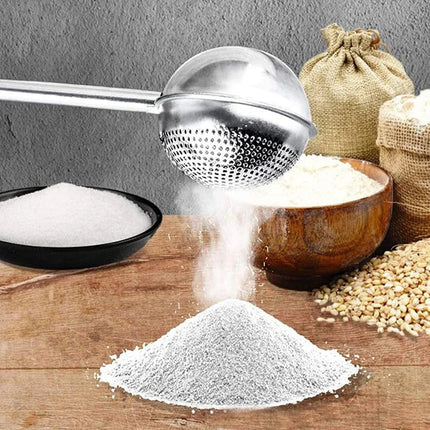 Powder Shaker Sugar Duster Flour Sugar Sieve For Powdered Sugar And Spices Cake Decorating Tool Baking Accessory