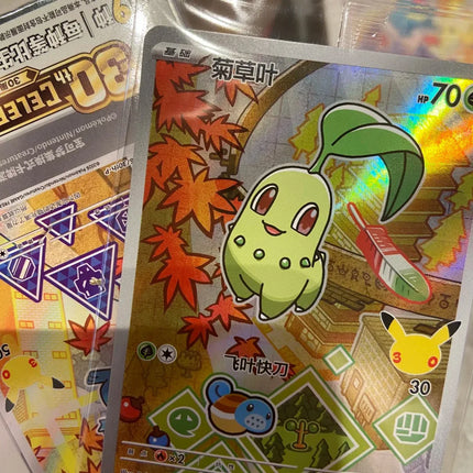 In Stock 100% Pokemon 30th Anniversary Vol.2 PTCG Simplified Chinese Version Cards Collections PKM Card TCG Birthday Gifts Toys