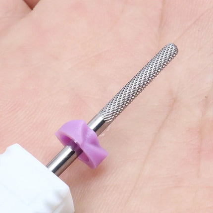 2026 NEWProfessional Carbide Nail Drill Bits - 3/32" Fit,Smooth Round Top for Acrylic, Gel & Natural Nails - Odorless Pedicure &