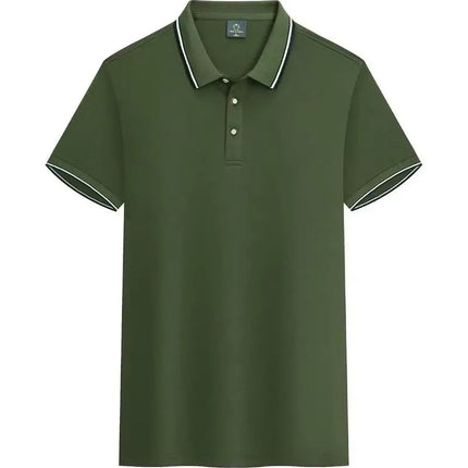 2026 NEW Quick-drying Short-sleeved POLO Shirt For Outdoor Sports and Fitness Breathable and Cool Mesh Lapel Top
