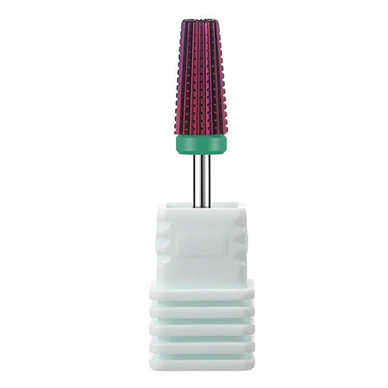 37 Styles Carbide Nail Drill Bits 5 in 1 Ceramic Tungsten Nail Drill Bit Milling Cutter For Manicure Pedicure Nail Files Buffer