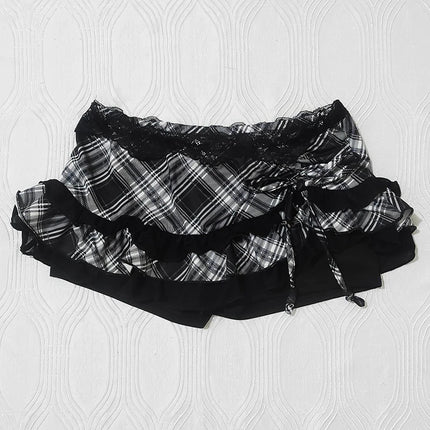 Summer women's fashionable Y2K half-length skirt, figure-hugging and sexy chick mini skirt, hip-hop punk streetwear