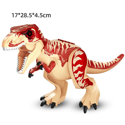 Jurassic Dinosaurs Building Blocks Indominus Rex DIY Big Size Tyrannosaurus Action Figure Models Children Toys Animals Gifts