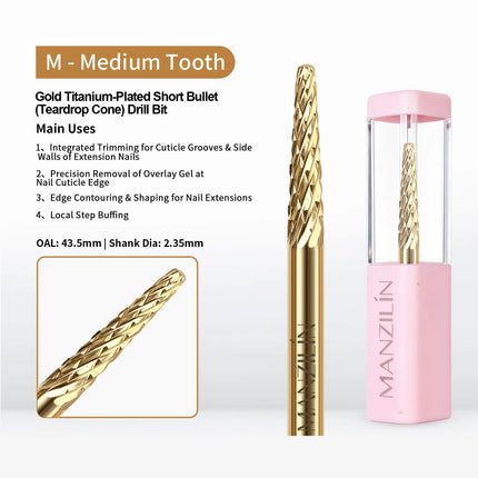 Professional Nail Art Drill Bits Accessories Milling Cutters Gel Polish Remover Nail Electric Tungsten Carbid Manicure Tools Kit
