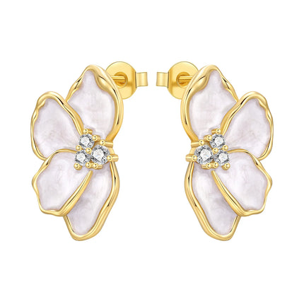 Orstarry S925 Sterling Silver 18k Gold Classic Knot Stud Earrings For Lady S925 Jewelry Party Anniversary Trendy Gifts