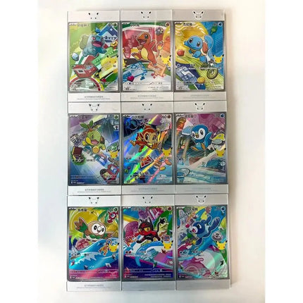 New Genuine Pokemon Ptcg First Partner Special Illustration Set 30th Celebration Trading Card Collection For Adult Collectors