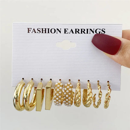 YOBEST Big Gold and Silver Color Heart Earrings for Women, Butterfly Dangle Earring Set, Female Jewelry Gifts, New Fashion, 2025