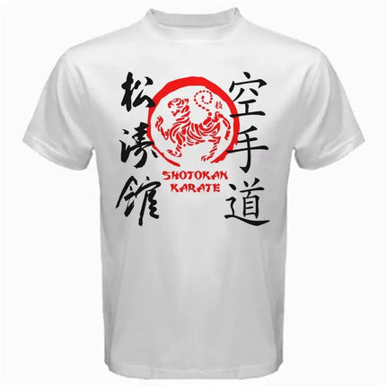 New Japan Japanese Kanji Shotokan Karate Dojo Mix Martials Man T-shirt Summer Fashion Hot Sale Men O-Neck T Shirt Tees Tops