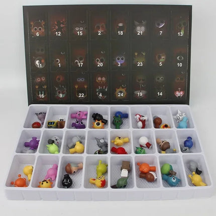 ==2025new 24pcs/48pcs Sprunki Figures Mode Toys Sprunki Incredi box Anime Action Figures Sprunki Game Cartoon