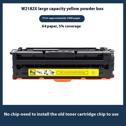218X 2180X 2182X 2183X 2181X Toner Cartridge No chip for HP Color Pro MFP 3201dw, MFP 3301cdw 3301fdw 3301sdw Printer