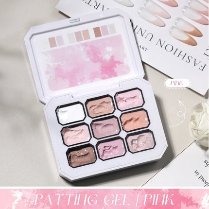 9-Color Solid Nail Polish, Pink, Macaron Painting Gel, High Saturation Popular Solid Nail Polish, Used for Nail Art