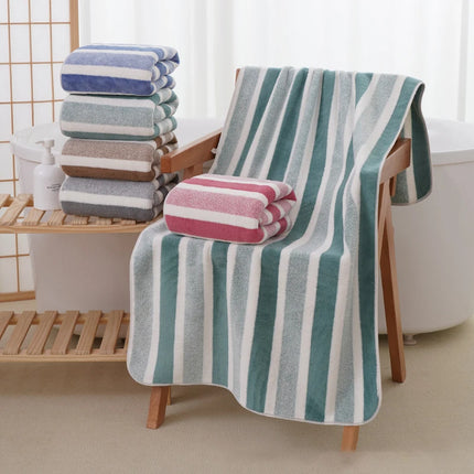 70*140Cm New Home Soft and Comfortable Bath Towels for Men Women Absorbent and Comfortable Couple's Large Towels Wrapping Towels