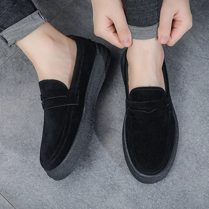 2025 Men's Casual Shoes Fashion Business Loafers for Men Formal Shoes Designer Moccasins Lightweight Driving
