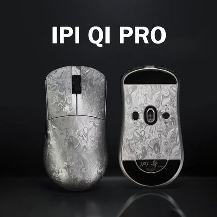 IPI Qi Pro Gaming Mouse Carbon Fibre Paw3950 3Mode 2.4G Nordic52840 Suit for Valorant Csgo Fps Lightweight Mouse Custom Mice