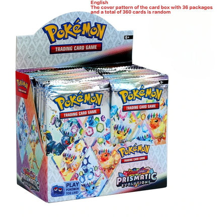 360Pcs Pokemon Card Destined Rivals Prismatic Evolutions Scarlet Violet 151 PALDEAN English Booster Battle Transaction Card