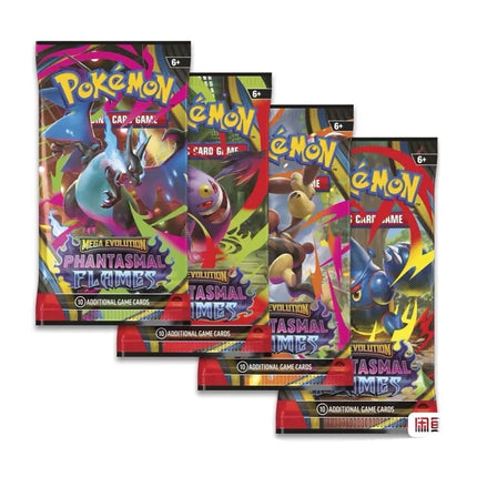 2026 360Pcs/Set Pokemoned Card MEGA EVOLUTION Pre-group SCARLET&VIOLE 151 PHANTASMA FLAMES Prismatic English Booster Battle Card