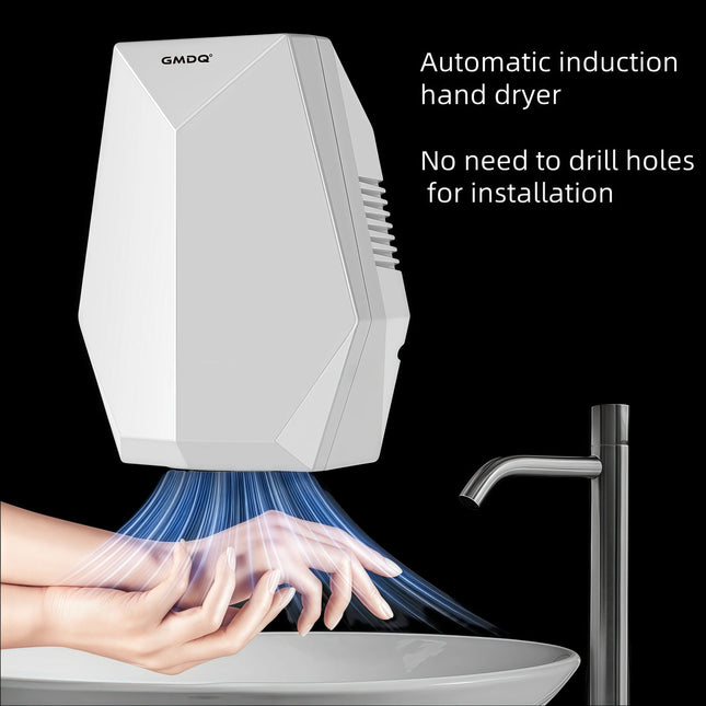 GMDQ Mini Fully Automatic Induction Hand Dryer 1600W Automatic High-speed Warm Air Hand Dryer - product image 2