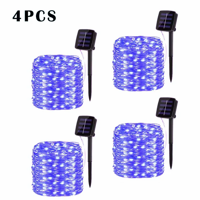 32M Solar LED Light Outdoor Festoon Lamp Garden Fairy Light String Led Twinkle Waterproof Lamp Christmas - product image 22