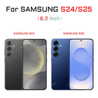 For S25 or S24 / 8 Pieces / TPU Hydrogel Film