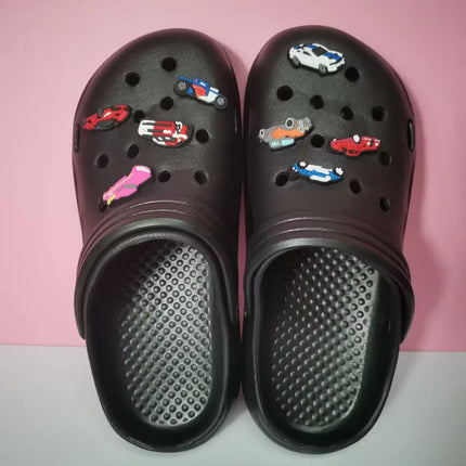 Woman Slippers With Halloween Charms Sandals Women Flip Flops Designer Shoes White Black Clogs Beach Comfortable Platform Mules