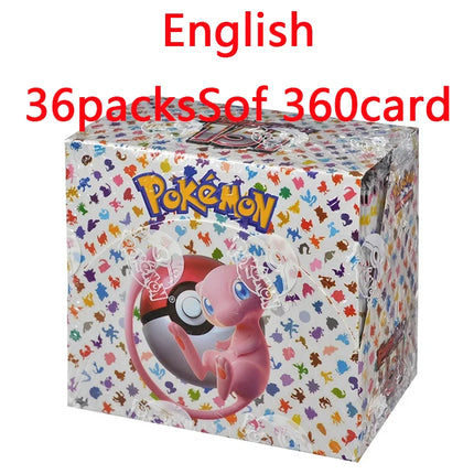 2026 360Pcs/Set Pokemoned Card MEGA EVOLUTION Pre-group SCARLET&VIOLE 151 PHANTASMA FLAMES Prismatic English Booster Battle Card