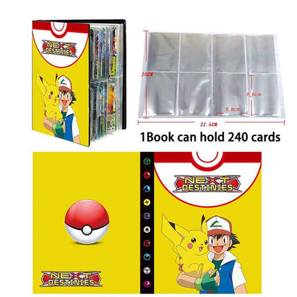 2027@@@Pokemon Cards Album Book 240Pcs Card Album Creativity New Model Binder HolderCollect Card Book Collection