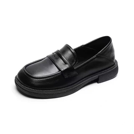 Women's Soft Sole Loafers - Comfortable Slip-On Flats, Suitable for Commuting and Casual Wear, Minimalist Design, Mother's Shoes