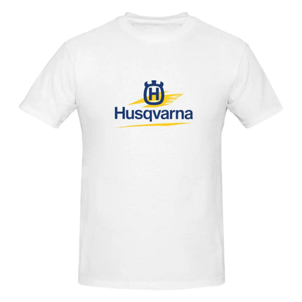 Personalized Print T-shirts 100% Cotton Casual Everyday Wear Unisex Large Size Graphic Tees Tops for Motorcycle Enthusias