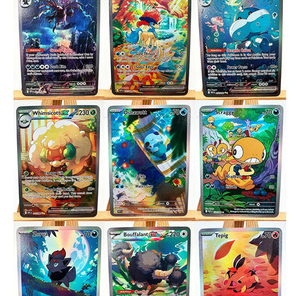 PTCG WHT BLK Victini Zekrom Reshiram Hida English Toys Hobbies Hobby Collectibles Game Collection Anime Cards