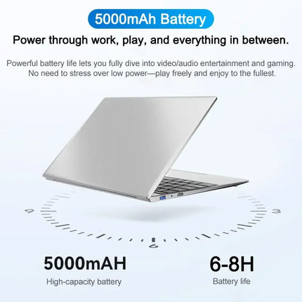 New 14.1" Laptop Intel Core i9-9900 32GB 2TB Gaming PC Ultra Slim Office Study Computer PC Windows 11 Pro 1920*1080 HD
