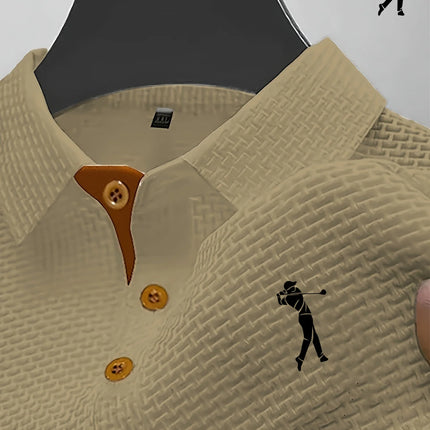 Summer Men's New Style Short Sleeve Polo Shirt Casual Top Fashionable Leisure Clothing for Men