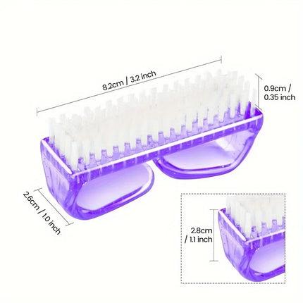 Nail Scrub Brush, Toenail Brush, Nail Brush, Toe Brush, Nail Brush, Hard Brush, Cleaning Brush, Dust Brush, Nail Art Tools, Plastic Consumables