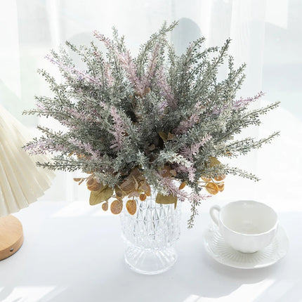 Lavender and Wheat Stems - artificial flowers for autumn crafts (photo 3 of 10)
