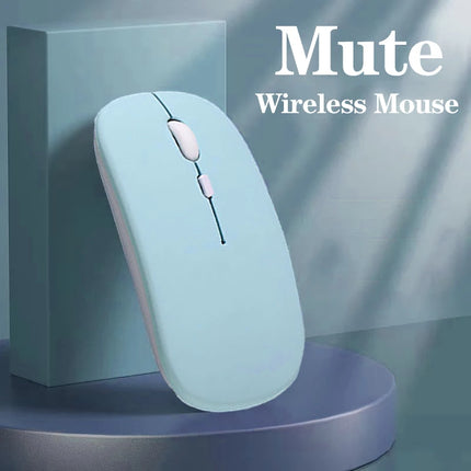 Silent Bluetooth-compatible Mouse Computer Laptop Optical Mouse Wireless for iPad Samsung Tablet Universal Mice Noiseless