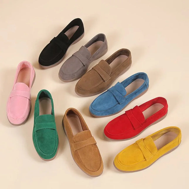 Women Work Shoes Comfortable for Work Autumn Fashion Women Casual Flat Shoes Plus Size 35-43 Non-slip Platform Zapatos De Mujer