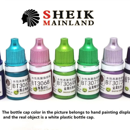 Model Coloring Pigment Metal Color Pen Painting Hand Safe 3D Printer Water-Based Bright DIY 5/milliliter Bottle 3055-3096 Good