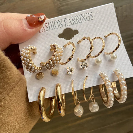 YOBEST Big Gold and Silver Color Heart Earrings for Women, Butterfly Dangle Earring Set, Female Jewelry Gifts, New Fashion, 2025