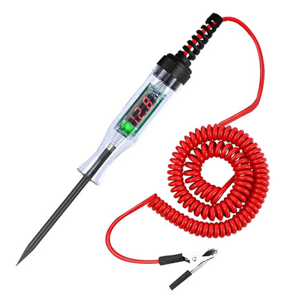 Car Truck Voltage Circuit Tester Auto Car Diagnostic Probe Test Pen Light Bulb Electric Measuring Pen Repair Tools - product