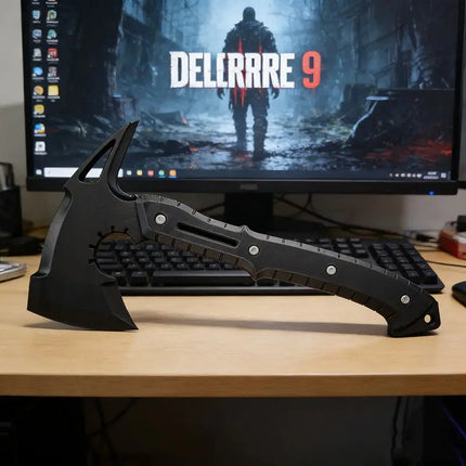 Cosplay Biohazard RE9 3D Printed Hatchet Plastic Axe Props Resident Evil 9 Requiem Halloween Carnival Party Game Replica