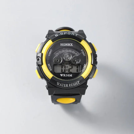 Children Watch Sport Kids Watches Silicone Strap Waterproof LED Digital Watch For Kid Children Student Girl Boy Wristwatch Clock