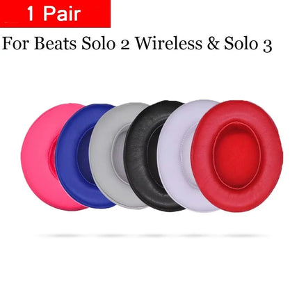 solo3 Replacement Ear pads for Beats Solo 2 & 3 by Wicked Cushions EarPads for Beats Solo3 Wireless ON-Ear Headphones