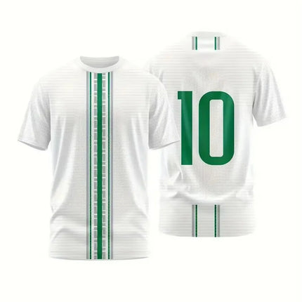 Outdoor sports T-shirt football jersey 3d Printing Summer Leisure Dry Quickly Men's T-Shirt Children's Clothing Tee Y2k Woman